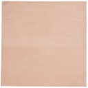 Teppe HUARTE kort luv mykt og vaskbart blush 160x160 cm