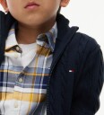 Tommy Hilfiger Cardigan   Strikk   Kabel   Dark BlåBLÅ   Tommy Hilfiger   3 år (98)   Cardigan Marineblå