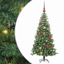  Juletre med 150 LED med stativ grønn 120 cm PVC