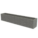 vidaXL Gabion høybed galvanisert stål 540x90x100 cm