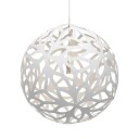 David Trubridge - Floral Pendel Ø120 Hvit 2 Sider