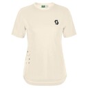 SCOTT Trail Vertic DRI kortermet sykkeltrøye cotton white dame
