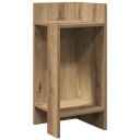  Sidebord med hylle artisan eik 25,5x27x60 cm