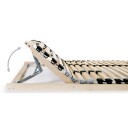 vidaXL Spilebase med 28 lameller 7 soner 90x200 cm