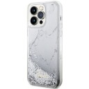 Guess Guhcp14xlcsgsgh Iphone 14 Pro Max 6.7" Biały/White Hardcase Liquid Glitter Marble