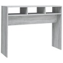vidaXL Konsollbord grå sonoma 105x30x80 cm konstruert tre