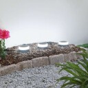 Lindby Kyren LED Smart Hage Lampe 3 pcs. Svart/Opal