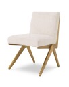 Fico stol bouclé cream