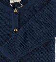 Voksi Cardigan   Ull   Poppy Blue   Voksi   3 4 år 98 104   Cardigan   Blå