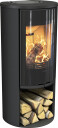 Contura 510G Style svart vedovn med glassdør