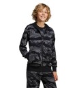 Adidas Performance Cardigan   J Camo FZ HD   Black/GREFIV   Adidas Performance   10 år 140   Cardigan Grå Svart
