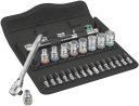 Wera 8100 SA 8 Pipenøkkelsett 1/4" med 28 Deler