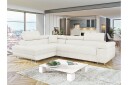 Gabina Sofa med Sjeselong 3 seter   Hvit