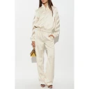 Off White Dame Bukser Beige L,