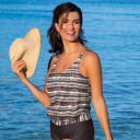Wiki Puerto Rico Tankini topp multi S C/D