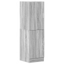  Kjøkkenskap grå sonoma 38x41,5x131,5 cm konstruert tre 8721158651488
