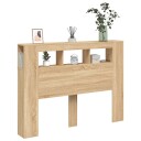  Sengegavl sonoma eik 140x18,5x103,5 cm konstruert tre 8721012259300