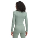 UA Vanish Seamless LS Silica Green XS