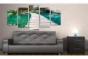 Bilde Turquoise Lake 200x100 Artgeist sp. z o. o.