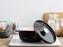 Kitchenaid Støpejernsgryte 22 cm/3,3 liter onyx black