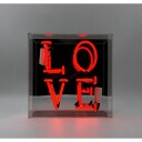 Locomocean Love neonskilt rød