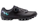 Northwave Hammer Plus terrengsykkelsko black/iridescent dame
