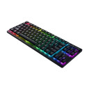 Razer Deathstalker V2 Pro TKL Gamingtastatur Trådløs Nordisk Layout Rød