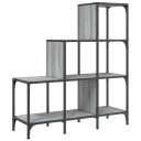  Bokhylle grå sonoma 92x30x102 cm konstruert tre 8721012479784
