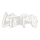 Hisab Joker Neonskilt Let's Party 96556