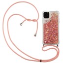 Trolsk Mobildeksel Glitter med Nakkestropp (iPhone 12/12 Pro) Mørkeosa