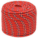  Båttau rød 14 mm 25 m polypropylen