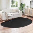  Teppe Svart 160 x 230 cm Polyester
