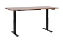 Bina Skrivebord 72x160 cMørkt tre/Svart