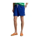 Polo Ralph Lauren 5.75 Inch Traveler Polo Bear Swim Trunk   Blue   S