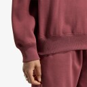 Adidas Originals Ess Fl Crw Os   Burgundy   S