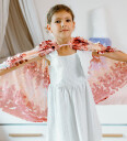 Great Pretenders Kostymer The 5th Avenue Rosa Sequin Cape 4 6 år 104 116 Kostymer