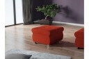Cerys Fotpall 60 cm - Rød