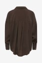 Only   Skjorte onlZazima L/S Loose Shirt Wvn   Brun