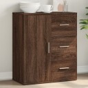  Skjenk brun eik 60x31x70 cm konstruert tre