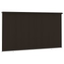 vidaXL Utendørs rullegardin 405 (B) x 230 (H) cm brun HDPE