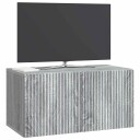  Vegghengt TV skap Grå sonoma 59,5 x 31 x 30 cm Konstruert tre