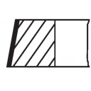 MAHLE 039 24 N1 Stempelringsett
