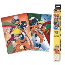 Naruto Plakat 52 x 38 cm Team 7 2-pk