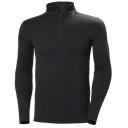 Helly Hansen Lifa Merino Midweight 1/2 Zip, ulltrøye herre 2XL BLACK