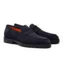Santoni Herre Sko Blå 39 1/2 EU,