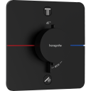 Hansgrohe ShowerSelect Comfort Q dusjbatteri, sort