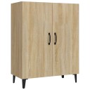 vidaXL Skjenk sonoma eik 70x34x90 cm konstruert tre