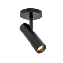 Norlux Tania Mini Slim Surface takspot 9W 2700K RA90 Dimbar - Svart