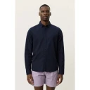 Les Deux Konrad Cotton Linen Shirt Blå S