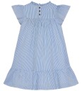 En Fant Dress Ss Stripe Blue 116